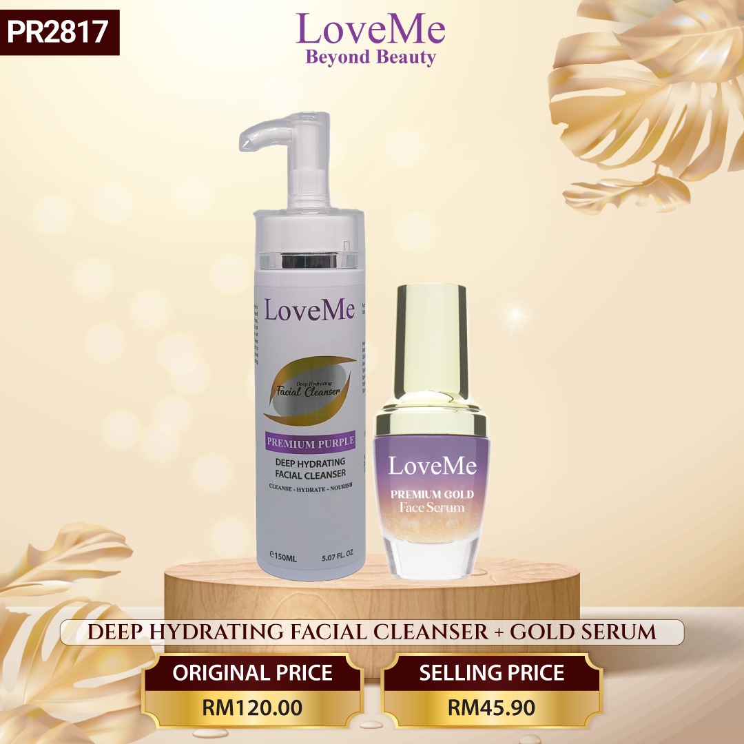 DEEP HYDRATING FACIAL + GOLD SERUM